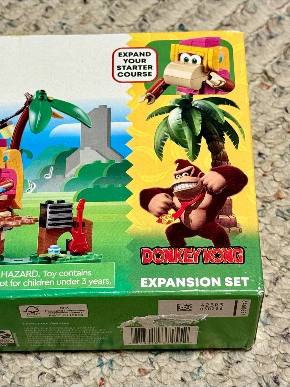 LEGO Super Mario DIXIE KONG'S JUNGLE JAM Expansion 71421 Donkey Kong New Sealed